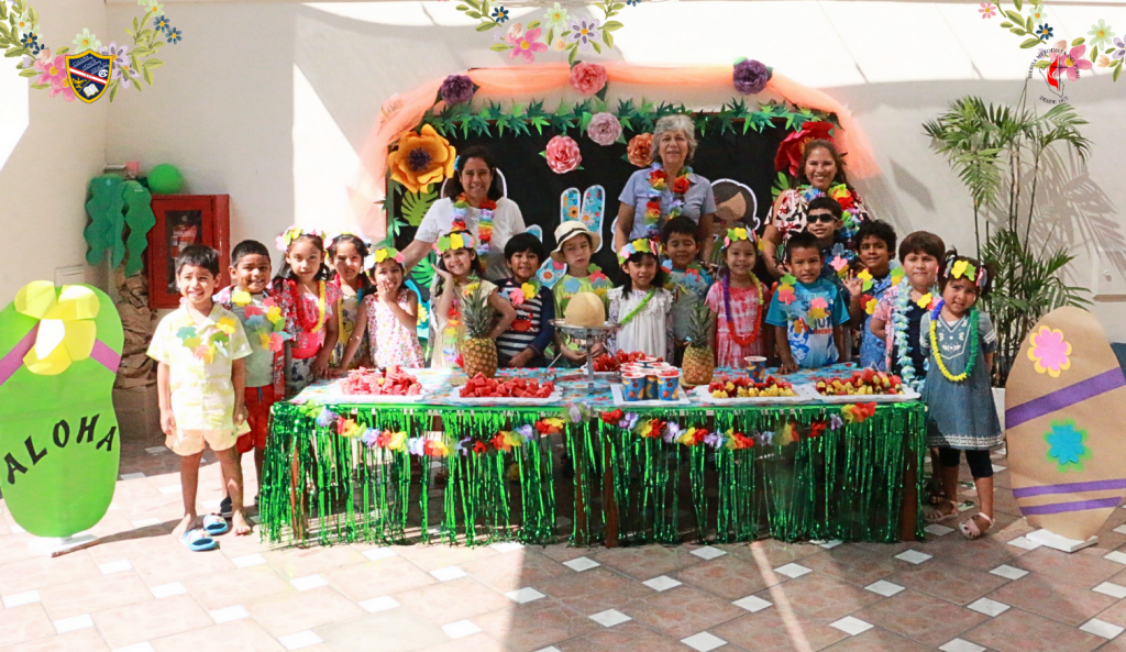 Luau Party… porque estamos felices de volver al Colegio