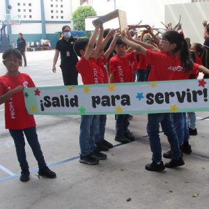 1er. grado de primaria – Actividad del hermano mayor