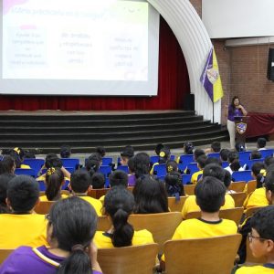 Estudiantes – Presentación del Valor del primer bimestre “Amor” 
