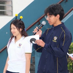5to. grado B de secundaria – Ceremonia Cívica por el Día Escolar de las Matemáticas