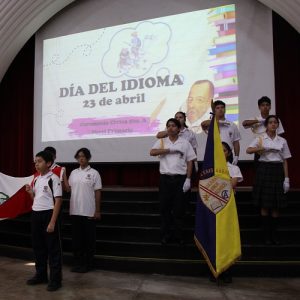 5to. grado A de primaria – Ceremonia cívica por el Día del Idioma