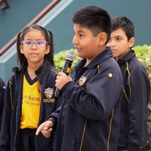 4to. grado A de primaria – Ceremonia Cívica por el Día del Campesino