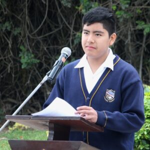 2.º grado A de Secundaria – Ceremonia Cívica por el Día Internacional de la Alfabetización