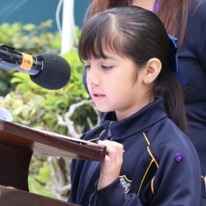 2.º grado B de primaria – Ceremonia Cívica por la Semana de la Vida Animal
