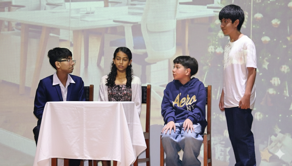 Colegio presenta Obra teatral de Navidad 2025 – «Jeff, el hombre que un día cambió su Navidad para siempre»